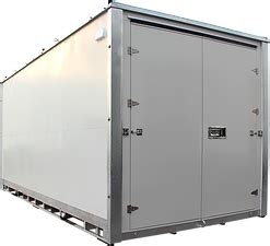 Large Galvanized Steel Portable Storage Containers